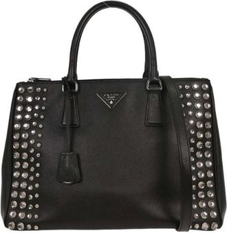 Prada Pre-owned Handbags, female, Black, Size: ONE SIZE Pre-owned Vintage Handbag