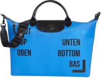 Longchamp Demen Tote Bag in Blue at Nordstrom Rack