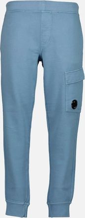 C.P. Company Mens Brushed Fleece Lens Sweatpants - Black - Size: 29/28/32