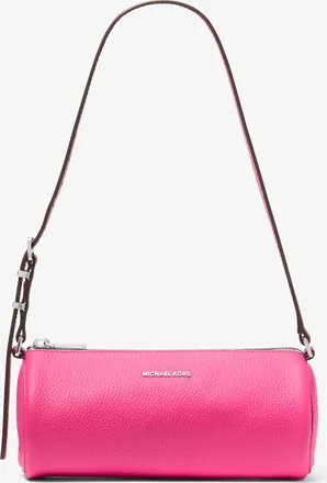 Michael Kors Izzy Small Pebbled Leather Barrel Pochette