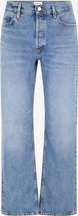 Frame Denim Ausgewaschene Jeans Relaxed Outfield