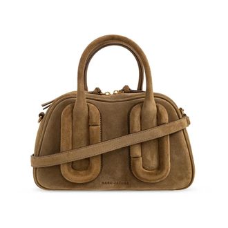 Marc Jacobs Tassen, Dames, Bruin, ONE Size, Leer, Babe Top Handle In Suede