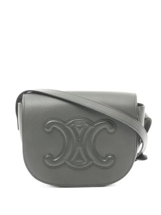 Celine 2010s Folco Cuill shoulder bag - Grey