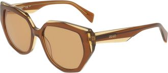 Liu Jo LJ828S 211 Womens Sunglasses Brown Size 54