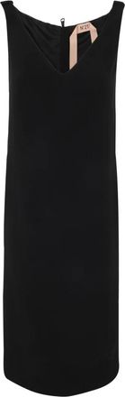 N&deg;21 Mujer, Vestidos, Negro, Talla: 2XS