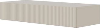 Selsey Veldio Consolle Sospesa Con Cassetto - 90 Cm - Beige Grigio - Selsey