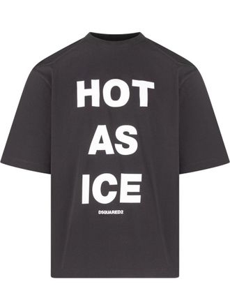 Dsquared2 Black Crew Neck T-Shirt
