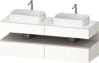 Duravit Qatego Consola Mueble Bajo Lavabo, 2 Extensiones, 2 - Duravit