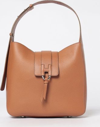 Hogan Borsa a spalla Hobo in pelle a grana Hogan