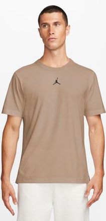 Nike Jordan Mens Dri-FIT Sport Short Sleeve Top - Legend Medium Brown/Black Size 3XL