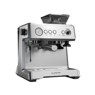 Klarstein Klarstein M&aacute;quina De Espresso Grandpresso Molinillo De Precisi&oacute;n Boquilla De Vapor Portafiltro Indicador De Presi&oacute;n 20 Bar