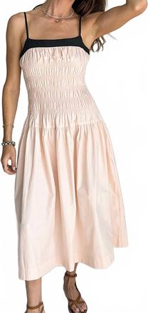 Ciao Lucia Rossella Sleeveless Midi Dress In Powder Pink