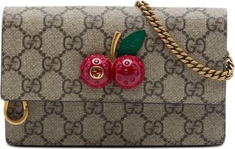 Gucci Pre-owned Gucci Mini GG Supreme Cherry Crossbody Ladies WISJB0VX8WBHYYEM