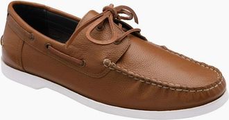 Frank Wright Mens Reaney Mens Boat Shoes - Brown - Size: 11