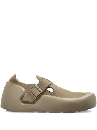 Birkenstock Reykjavik buckle-strap nubuck leather sneakers - Neutrals