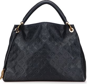 Louis Vuitton Pre-owned Womens Mahina Xl Hobo Bag - Black Leather - One Size