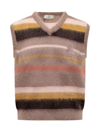 Etro Vest With Stripe Pattern
