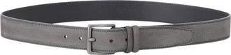 Orciani Riemen - Heren - Riemen - Grijs - 105 CM - Leer - Accessoires