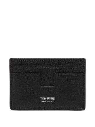 Tom Ford Portacarte in pelle - Nero