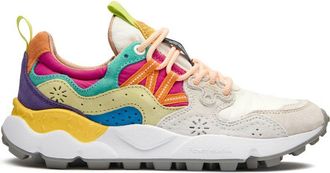 Flower Mountain Womens Yamano 3 Trainers - White Nylon - Size UK 6.5