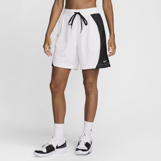 Nike Womens Essential Dri-FIT Mesh Basketball Shorts in White | FQ4538-100