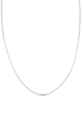 Bony Levy 14K Gold Chain Necklace in 14K White Gold at Nordstrom, Size 18