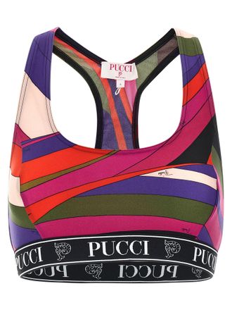 Emilio Pucci Womens Iride Sporty Top