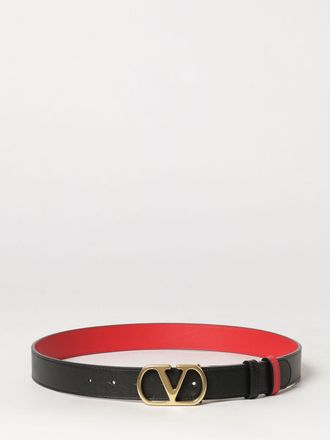 Valentino Garavani VLogo Signature Reversible Smooth Calf Leather Belt