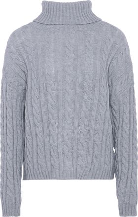 Mymo Jumper Dames licht grijs melange