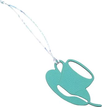 Herm&egrave;s Ciondolo per Borsa Petite Ash anni 10 - Verde