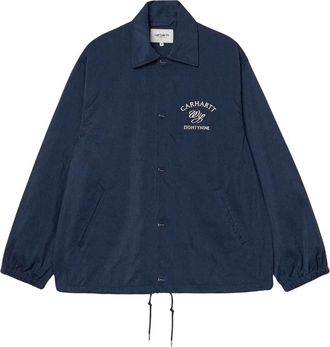 Carhartt Work in Progress Eightynine Coach Jacket - Heren - Zomerjassen - Blauw - XL - Jassen