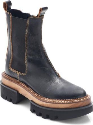 Free People Vance Chelsea Boot in Smoke at Nordstrom, Size 7Us