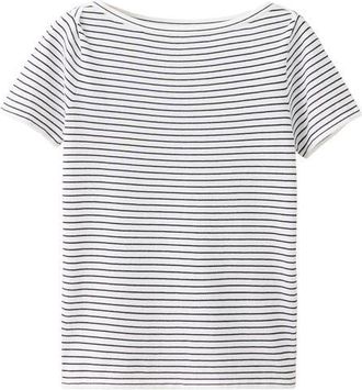 Mango Short Sleeve Fine Knit Sweater in Navy at Nordstrom, Size X-Large