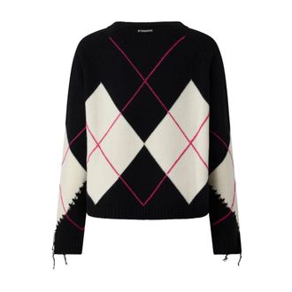 Pinko Pinko, Dames, Truien, Zwart, Maat: S