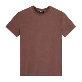 A.P.C. A.p.c., Tops, Heren, Bruin, L, Tshirt Spring 26