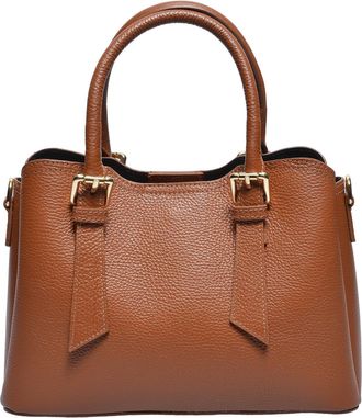 Roberta M COGNAC Rundleer Tas