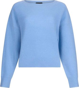 Liu Jo Maglione con scollo a barca - Blu