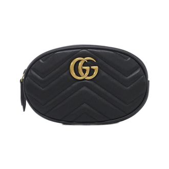Gucci Black Leather Fanny Pack (Pre-Owned)