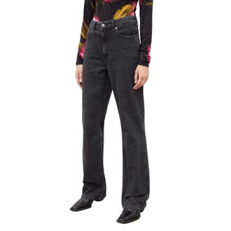 Gestuz Dames, Jeans, Grijs, Maat: W25 Katoen