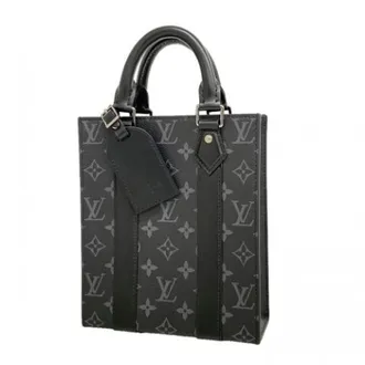 Louis Vuitton Pre-owned Handbags, male, Black, Size: ONE SIZE Pre-owned Canvas louis-vuitton-bags