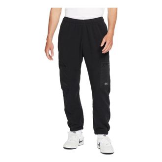 Nike Mens Nike SB Solid Color Lacing Casual Skateboard Polar Fleece Sports Pants/Trousers/Joggers Black DA4196-010