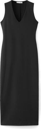 Mango Sleeveless V-Neck Dress in Black at Nordstrom, Size 2