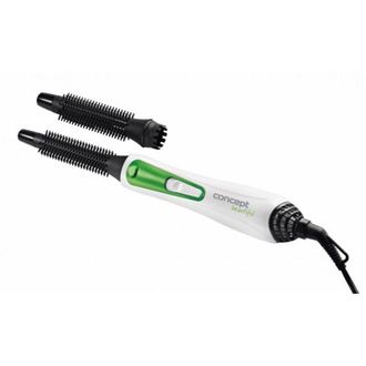 Concept Concept Kf1310 - Rizador Y Secador De Pelo 2 En 1, Verde
