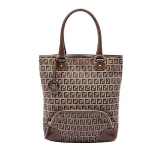 Fendi Pre-owned Vintage Tote - Dames - Vintage Handtas - Beige - ONE Size - Leer - Vintage