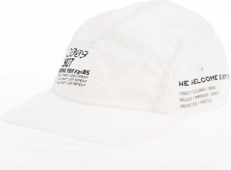 Lacoste Mens Minecraft Nylon Cap - White - Size: M