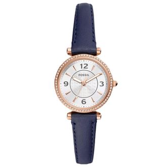 Fossil Carlie Silver-tone Dial Ladies Watch ES5295