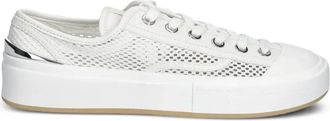 Michael Michael Kors Jude low-top sneakers met mesh vlakken - Wit