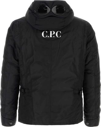 Junya Watanabe Mens Nylon Down-Filled Down Jacket Black