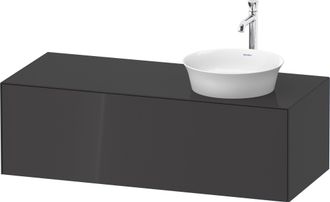 Duravit Tulip Blanco, Mueble De Pared, Ancho 1300 X Fondo 550mm, - Duravit