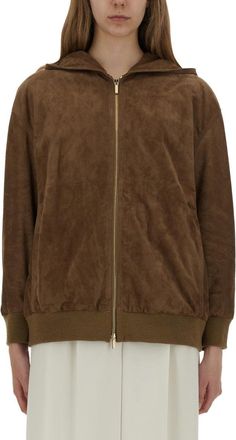 Max Mara Zeno Leather Jacket-Donna